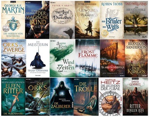Fantasy romane auswahl paket - fantasy, romane: